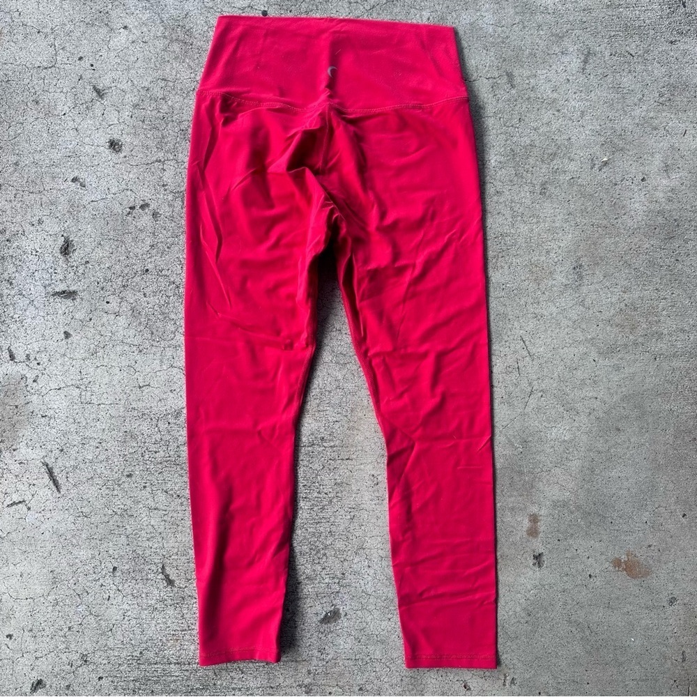 Zyia Red 7/8 Leggings